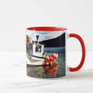 Taza Barco pesquero en Jersey