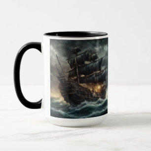 Taza Barco pirata de tormenta - 2 -