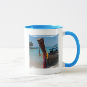 Taza Barco Tailandés Tradicional