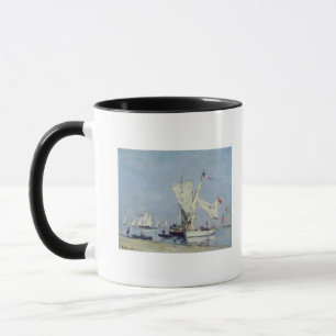Taza Barcos de navegación, c.1869