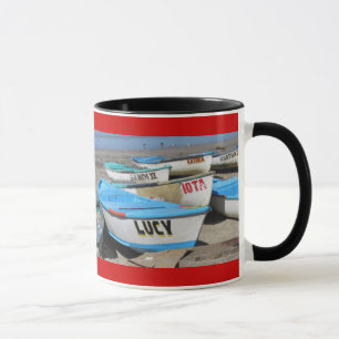 Taza Barcos pesqueros de Mazatlán