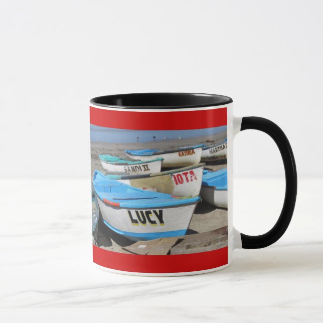 Taza Barcos pesqueros de Mazatlán (Derecha)