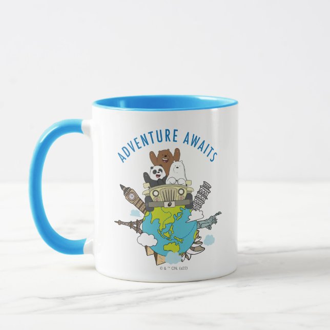 Taza Bare Bears - Aventura (Izquierda)