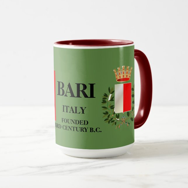 Taza Bari Italy Coffee Mug (Anverso derecho)