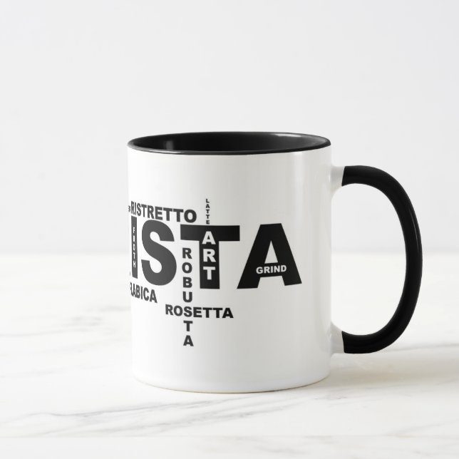 Taza Barista Coffee Beker - Barista Designs (Derecha)
