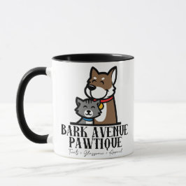 Taza BARK AVENUE PAWTIQUE - logo 3