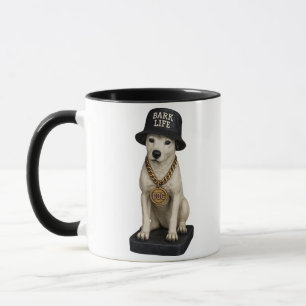 Taza Bark Life Nipper - Hip Hop RCA Victor Dog