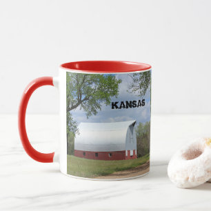 Taza Barn Rojo de Kansas