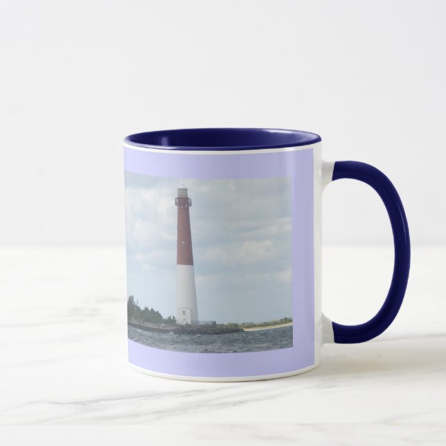 Taza "Barney viejo " del faro de Barnegat (Derecha)