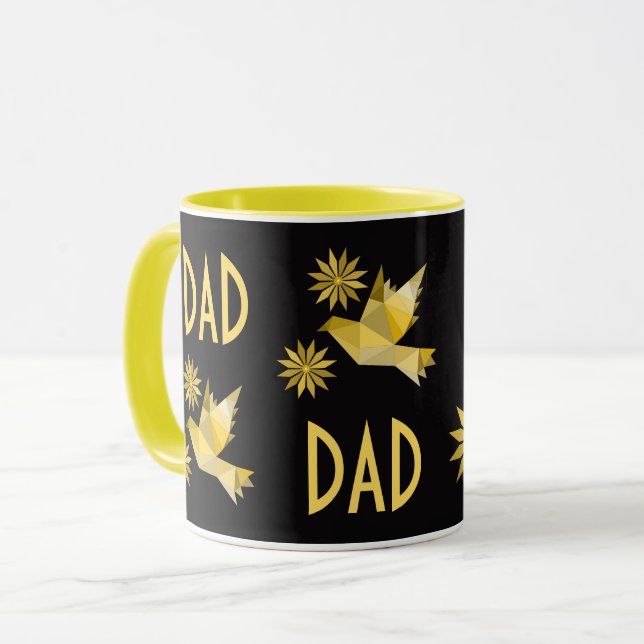 TAZA BARRA DE AVES CREATIVA PARA PAPÁ ACTUAL (Anverso izquierdo)