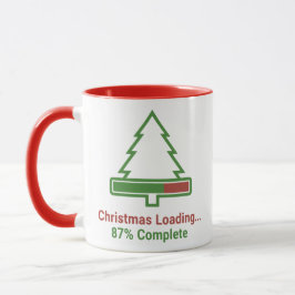 Taza Barra de carga de Navidad – divertida festividad