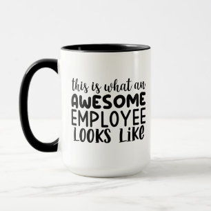 Taza barra de palabras de Guay asombrosa para empleados