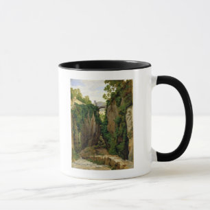 Taza Barranco rocoso en Sorrento, 1823