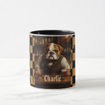 Barrera de Bulldog de nombre personalizado