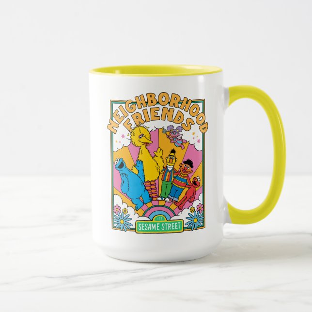 Taza Barrio Sésamo | Amigos vecinos (Derecha)