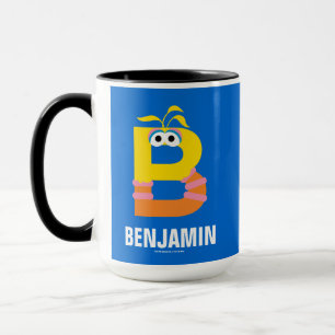 Taza Barrio Sésamo   B es para Big Bird