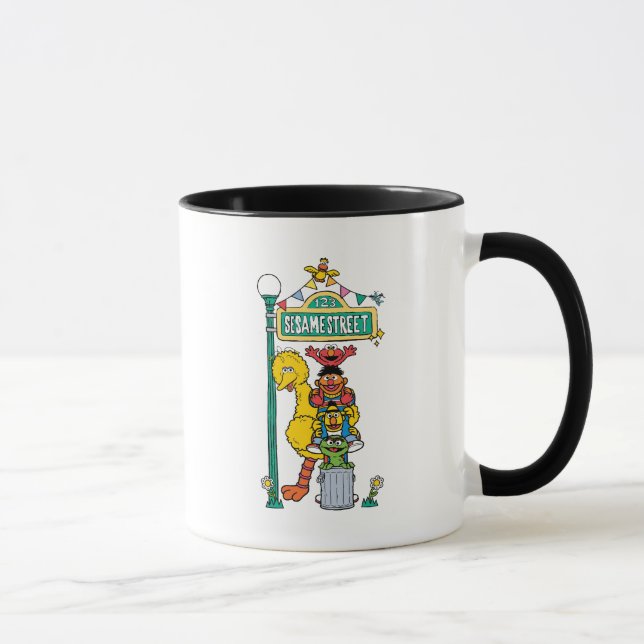 Taza Barrio Sésamo | Bajo el Rótulo de Plaza Sésamo (Derecha)