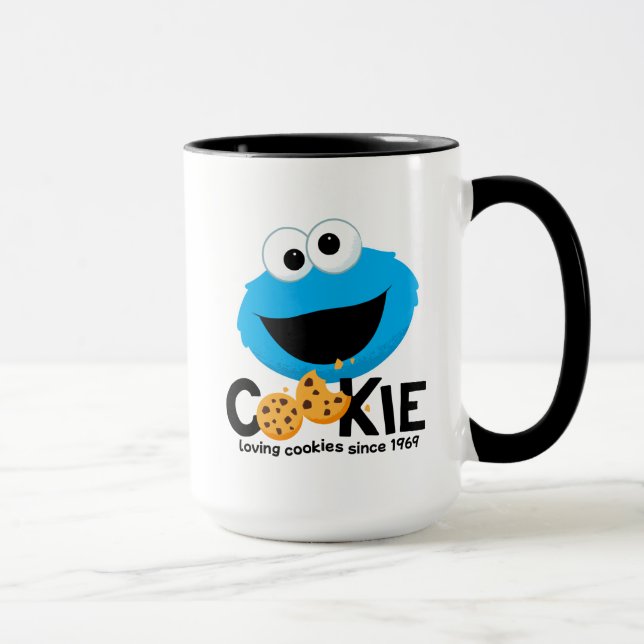 Taza Barrio Sésamo | Cookies amantes de la galleta (Derecha)