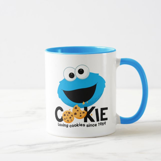 Taza Barrio Sésamo | Cookies amantes de la galleta (Derecha)