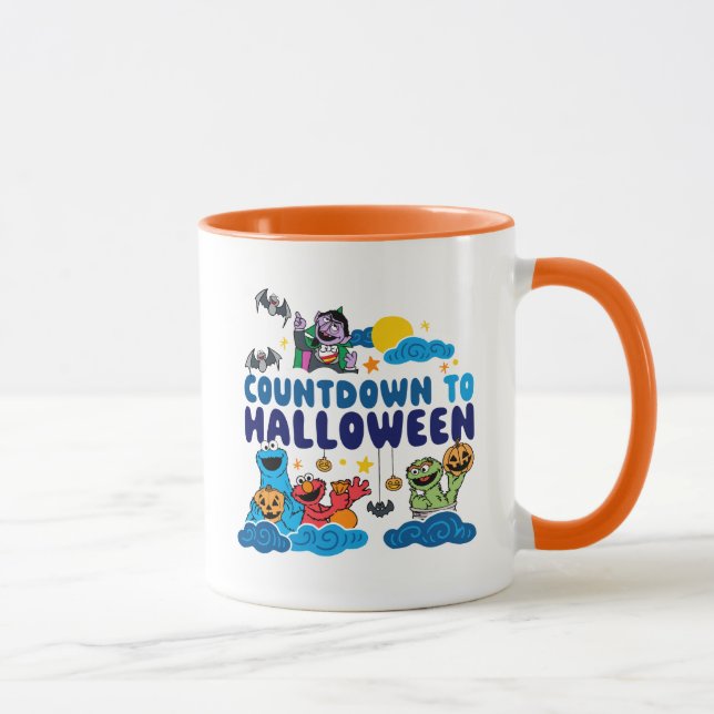 Taza Barrio Sésamo | Cuenta regresiva para Halloween (Derecha)