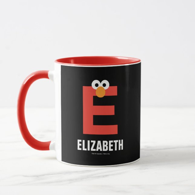 Taza Barrio Sésamo | E es para Elmo (Izquierda)