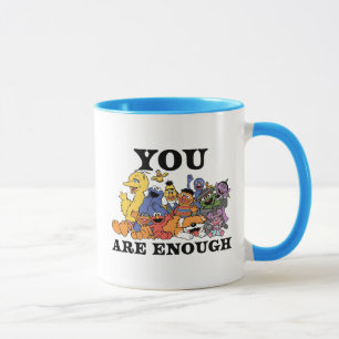 Taza Barrio Sésamo   Eres suficiente