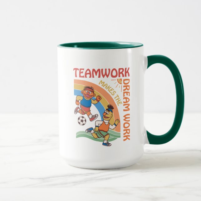 Taza Barrio Sésamo | Ernie y Bert Teamwork (Derecha)