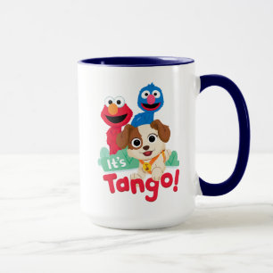 Taza Barrio Sésamo   Es Tango con Elmo y Grover