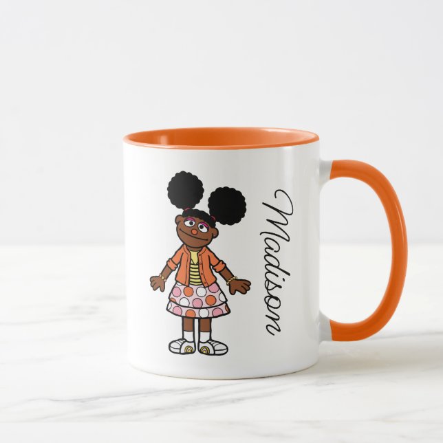 Taza Barrio Sésamo | Gabrielle Añadir tu nombre (Derecha)