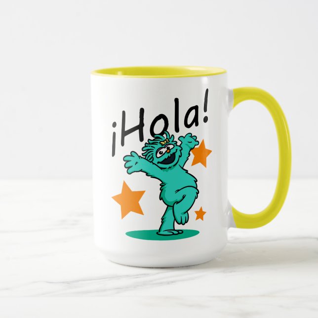 Taza Barrio Sésamo | ¡Hola! Rosita (Derecha)