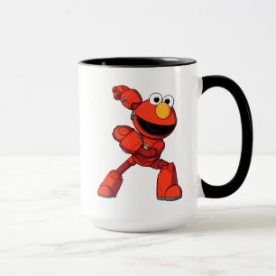 Taza Barrio Sésamo   Mecha Builders Elmo