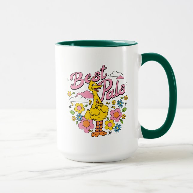 Taza Barrio Sésamo | Mejores pasadores de aves amarilla (Derecha)