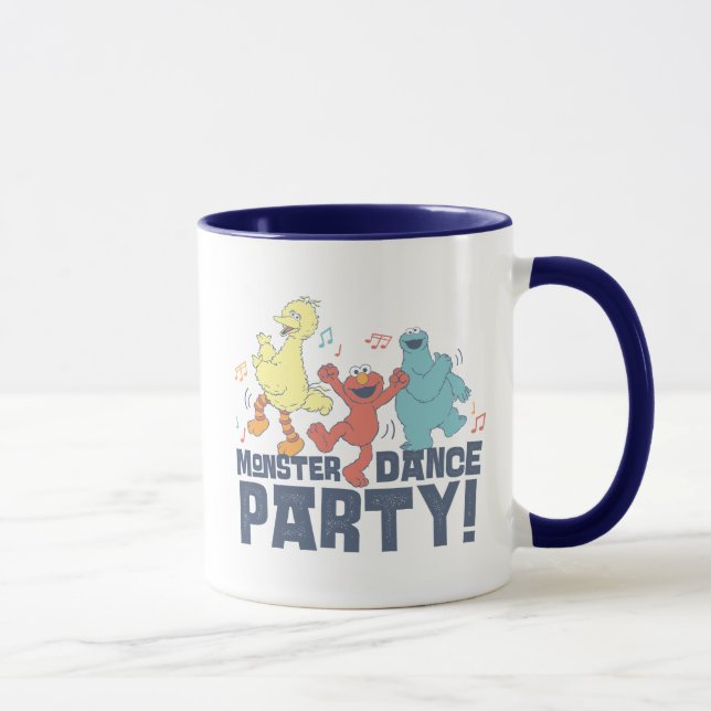 Taza Barrio Sésamo | Monster Dance Fiesta (Derecha)