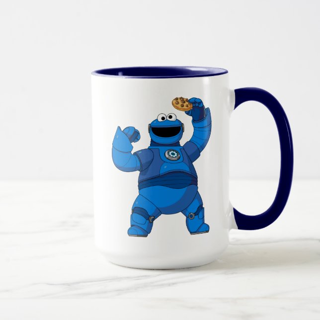 Taza Barrio Sésamo | Monstruo de cookies de Mecha (Derecha)