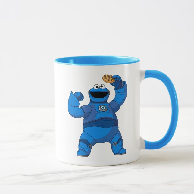 Taza Barrio Sésamo | Monstruo de cookies de Mecha (Derecha)