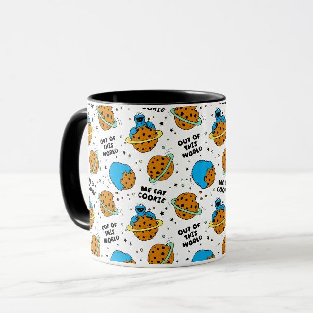Taza Barrio Sésamo | Monstruo de la cookie fuera de est (Anverso izquierdo)