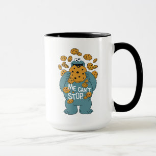 Taza Barrio Sésamo   Monstruo de la cookie - No puedo p