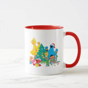 Taza Barrio Sésamo   NAVIDADES