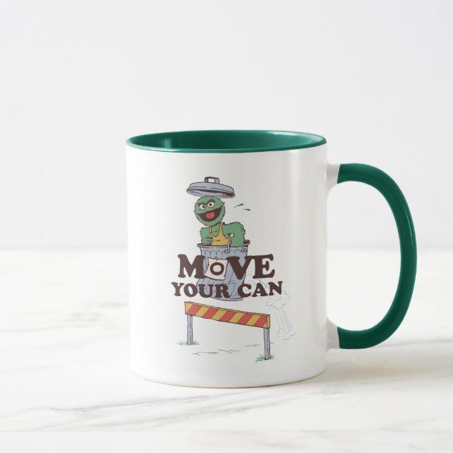 Taza Barrio Sésamo | Oscar al grupo: Muévete tu lata (Derecha)