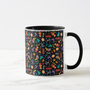 Taza Barrio Sésamo   Patrón de Halloween