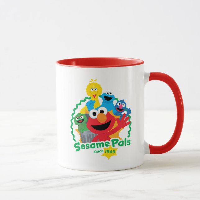Taza Barrio Sésamo | Pilas Sesame Desde 1969 (Derecha)