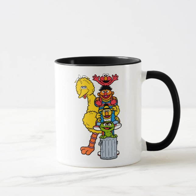 Taza Barrio Sésamo | Plaza de Plaza Sésamo (Derecha)