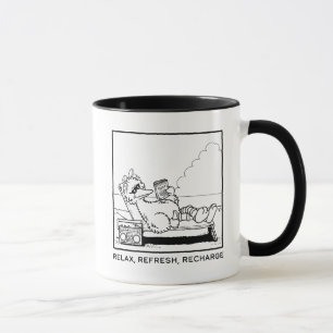 Taza Barrio Sésamo   Recarga de Refrescamiento de Refre