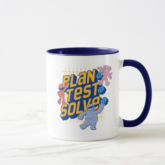 Taza Barrio Sésamo | Resolución de prueba del plan de c (Derecha)