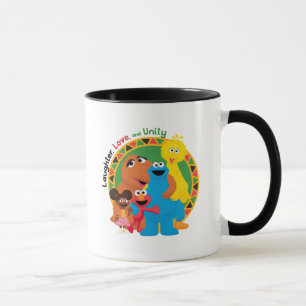 Taza Barrio Sésamo   Risas, amor y unidad