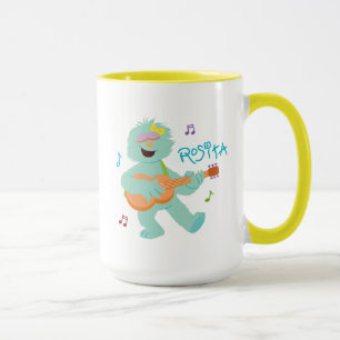 Taza Barrio Sésamo   Rosita Tocando Guitarra