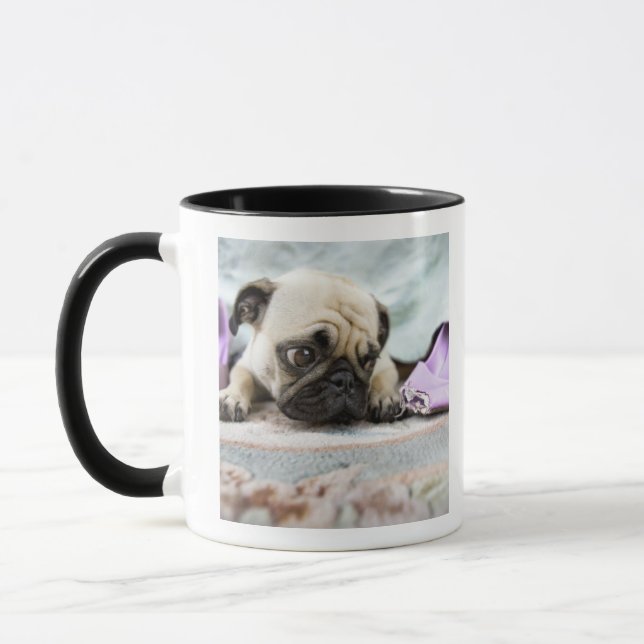 Taza Barro amasado que parece inocente después de (Izquierda)
