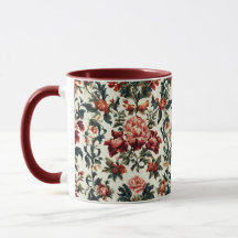 Barroco italiano. Flores y hojas chic