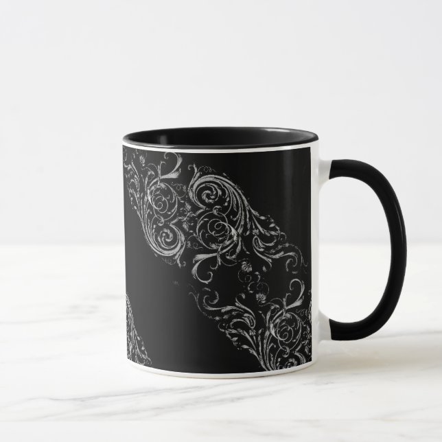 Taza Barroco negro (Derecha)