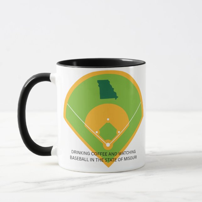 Taza Baseball and Coffee in Missouri  (Izquierda)